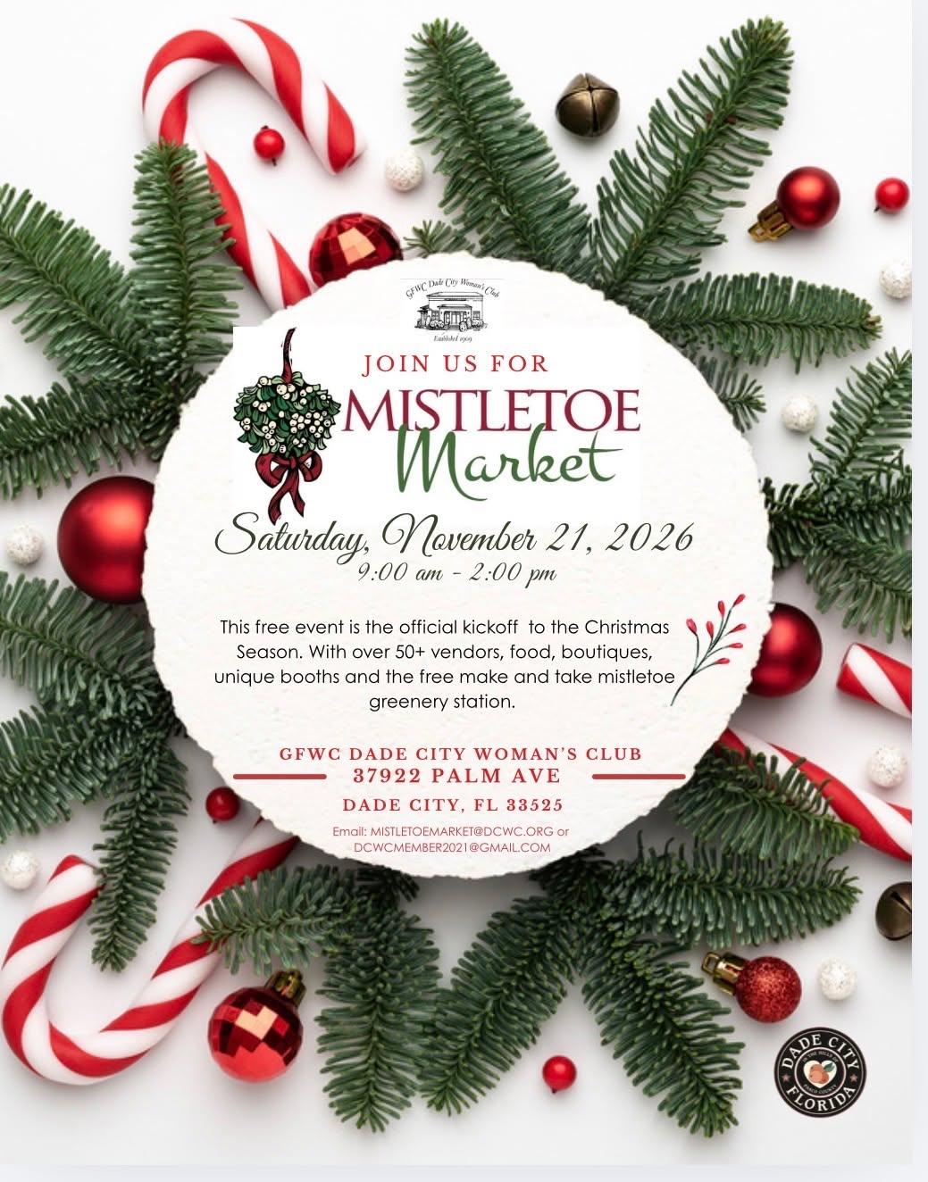 Flyer for Mistletoe Market